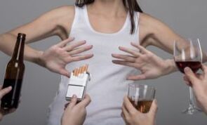 The refusal of alcohol