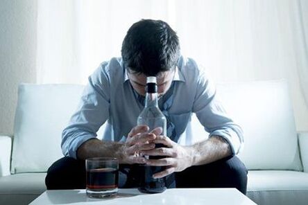 Way to leave drinking alcoholic beverages
