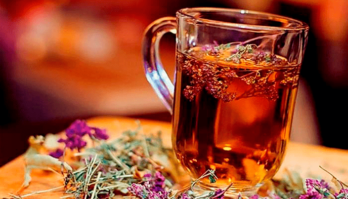 decoction of thyme for the treatment of beer addiction