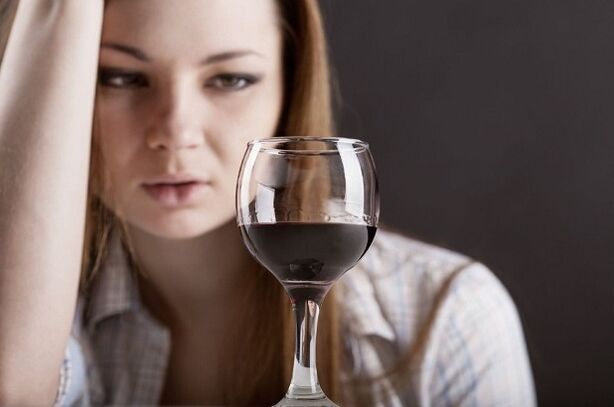 The woman who drinks wine how to stop drinking